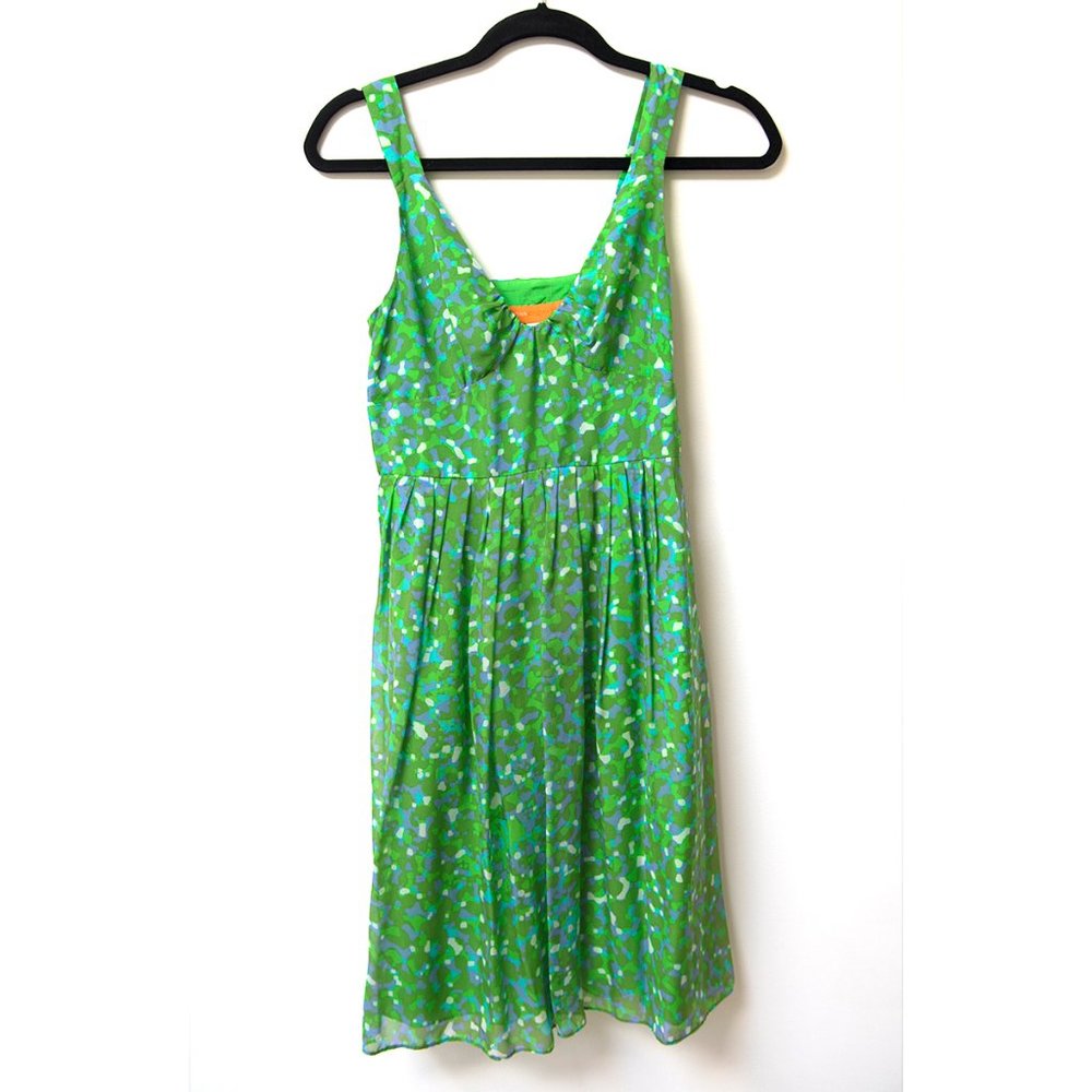Cynthia Steffe 100% silk sleeveless dress sz 0